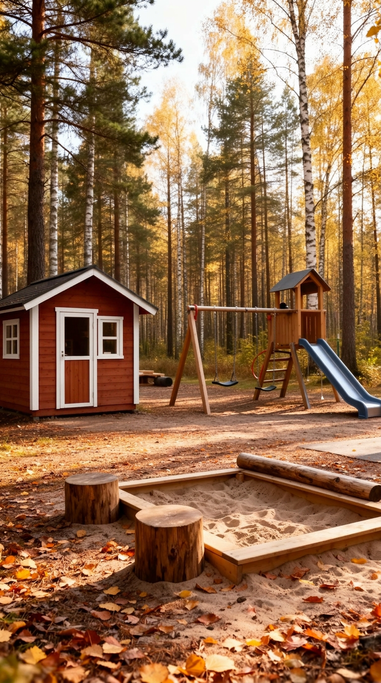 Vår gård i skogsbrynet